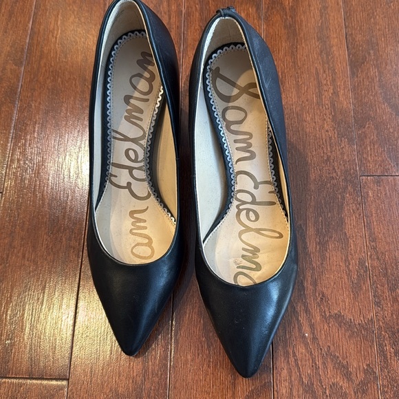 Sam Edelman black block heels. Size 6. - Picture 2 of 7